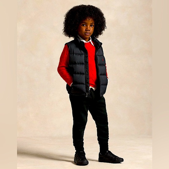 New Ripstop Down Vest Ralph Lauren - Picture 1 of 14